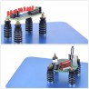 Magnetic PCB board - stainless steel base - soldering / welding repair toolSoldering