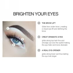 Wit oogpotlood - eyeliner - 12 stuksOgen