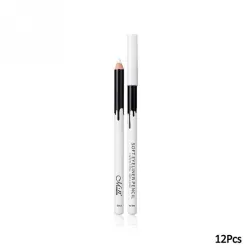 Wit oogpotlood - eyeliner - 12 stuksOgen