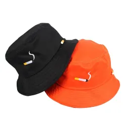 Sigaret & letters - hoed - emmerpet - unisexPetten & Hoeden