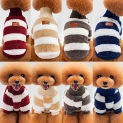Winter Pullover für Hunde / Katzen - Streifen Design