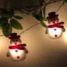 String met sneeuwmannen - LED kerstboom decoratieve verlichtingKerstmis