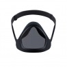 Transparante gezichts- / mondkap - beschermend masker met te openen mondklep