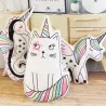 Animals shaped pillow - cat - sea horse - unicorn - ice cream - plush toyCushions