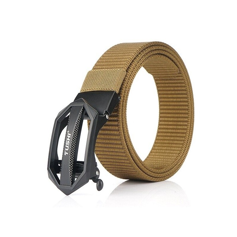Tactical nylon belt with metal buckle - adjustable