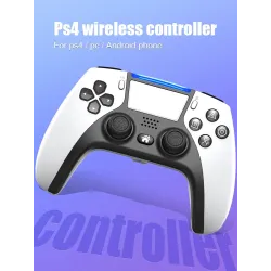 PS4 / PS5 - Bluetooth draadloze controller - dubbele trilling - PC / AndroidController