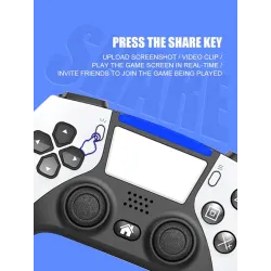 PS4 / PS5 - Bluetooth draadloze controller - dubbele trilling - PC / AndroidController