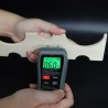 MT-18 - grau - digitaler Tester - Holz / Papier-Feuchtigkeitsmesser - Wandfeuchtesensor - Tester
