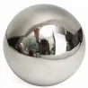 Zilveren decoratieve bal - spiegeleffect - roestvrij staalKantoor