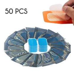 Hydrogel buikstickers - vervangende pleisters voor afslank- / massageriemen - 50 stuksFitness