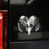 3D ramkop - metalen embleem - autostickerStickers