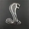 3D cobra - metalen embleem - autostickerStickers