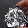 3D Transformatoren - Metall Emblem - Autoaufkleber