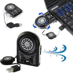 Mini USB-koelventilator - LED - Notebook - laptop - computerKoeling