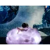 Cloud & astronaut - nachtlampje - regenboogeffect - LED - USBVerlichting