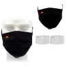 Reusable face mask - with 2 filters - washable - breathableMondmaskers