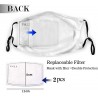 Protective mouth / face mask - with 2 PM2.5 filters - reusable - Canada