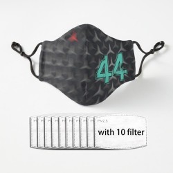 Beschermend mond- / gezichtsmasker - PM2.5 filters - herbruikbaar - Formule 1Mondmaskers