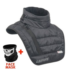 Motorcycle warm scarf - neck / chest shield - face mask - balaclava - waterproof - windproof