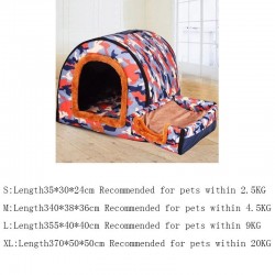 Multifunctioneel warm dierenverblijf - comfortabele kennel - mat - opvouwbaar slaapbedVerzorging