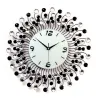 Modern crystal wall clock - iron art designClocks