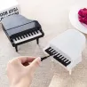 Pianovormige fruit / snacks vorken - tandenstokers - 9 stuksBestek