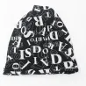 Multifunctional beanie - scarf - design with letters - unisexHats & Caps