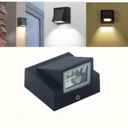 5W - LED wandlamp binnen / buiten - aluminium lamp - IP65 waterdichtWandlampen