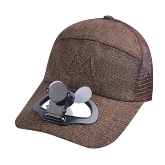 Baseballcap - met elektrische ventilator - USB - unisexHoeden & Petten
