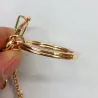 Leren beer sleutelhanger - met kwastjesSleutelhangers