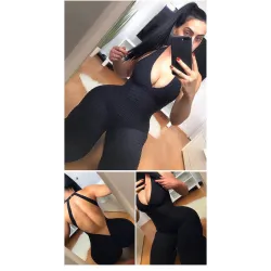 Sleeveless jumpsuit for women - one piece bodysuitJumpsuits