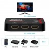 HDMI-Schalter - 3x1 4K2K - Splitterbox - Ultra HD für DVD HDTV Xbox PS3 PS4 - Fernbedienung