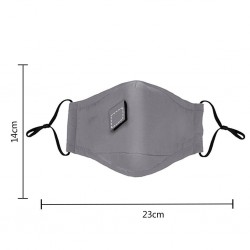 Mouth / face protective mask - reusable - with straw hole for drinkingMouth masks