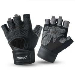 Gewichthefhandschoenen - fitness - crossfit - ontwerp met halve vingersFitness