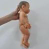Realistische newborn - baby meisje - zachte siliconen pop - 41cm - 2000gEducatief