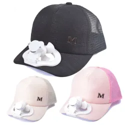 Baseballcap - met elektrische ventilator - USB - unisexHoeden & Petten