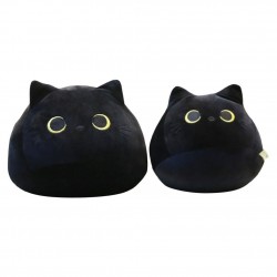 Black cat - cotton pillow - plush toyCuddly toys