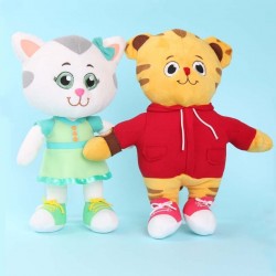 Tiger und Kätzchen - Plüschpuppen - Spielzeug - 2 Stück