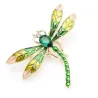 Crystal dragonfly - broochBrooches