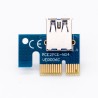 PCI-E riser card 006C - bitcoin miner - 1x to 16x - USB 3.0Parts