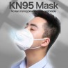 KN95 / FFP2 - Mund- / Gesichtsschutzmaske - fünfschichtig - antibakteriell - wiederverwendbar - 10 - 100 Stück