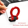 Universele auto-trekhaak - ringvormige decoratieve stickerStickers