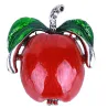 Rood / groene appel - elegante brocheBroches