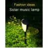Gartenlampe mit Musik - Solar - wasserdicht - LED - Frosch / Zikaden Sound - 2 Stück