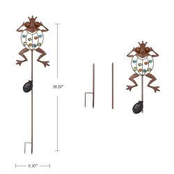 Kikkervormige tuinlamp - solar - waterdichtSolar verlichting