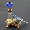 Vintage metalen vogel - parfumflesje - 4mlParfum