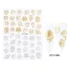 Nail art stickers - water transfer - glitter - sterren - hartjesNagelstickers