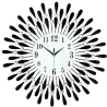 Modern wall clock - sun shape - with crystal decoration - 38 * 38cmClocks