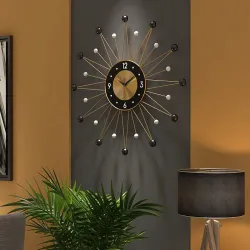 Nordic style - sun shape wall clock - 56cmClocks
