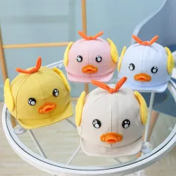 Kinder baseball pet - eend met snavel / ogenPetjes & mutsjes